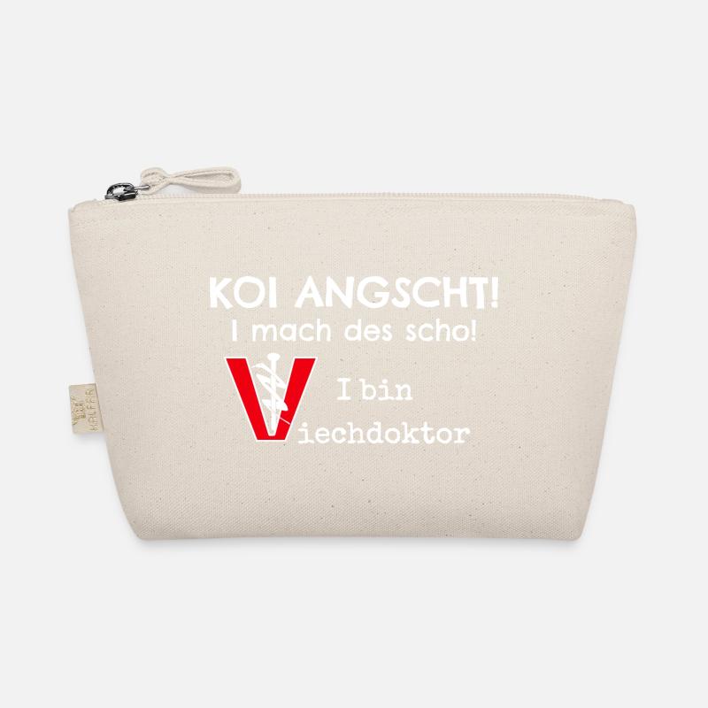 Humor Tierarzt, Veterinär Viechdoktor - Bio-Täschchen - Natur