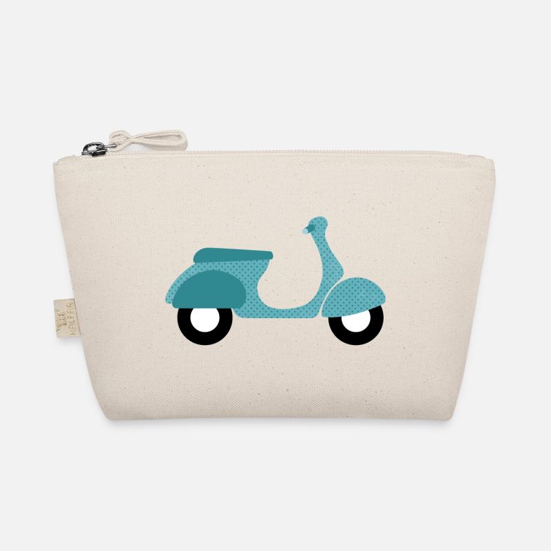Roller Dots Dots Italy Summer Retro Vintage Organic Pouch