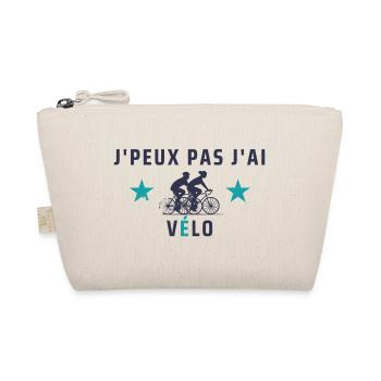 J peux pas j ai Vélo - Trousse biologique - nature - Devant