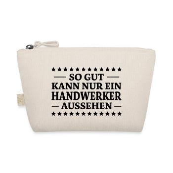 Handwerker Spruch Heimwerker Handwerker Geschenk - Bio-Täschchen - Natur - Vorne
