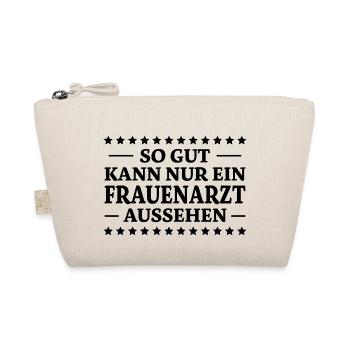 Frauenarzt Spruch Lustiges Frauenarzt Geschenk - Bio-Täschchen - Natur - Vorne