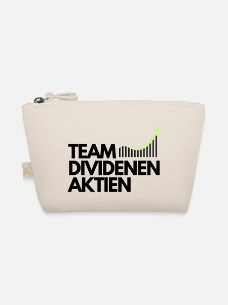 TEAM DIVIDENEN AKTIEN - Bio-Täschchen - Natur - Vorne