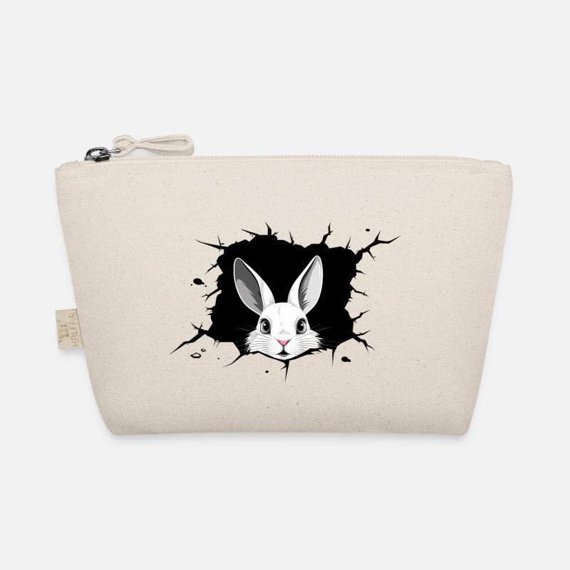 Rabbit Rabbit Rabbit Hole Organic Pouch
