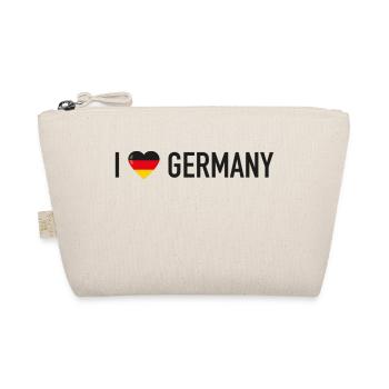 I Love Germany - Organic Pouch - nature - Front
