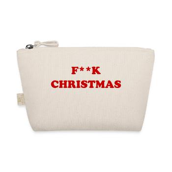 F**K Christmas - Organic Pouch - nature - Front