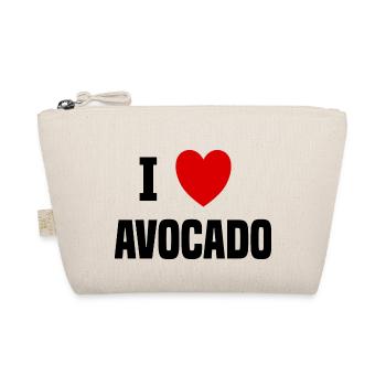 I love Avocado - Trousse biologique - nature - Devant