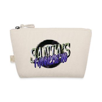 Bodybuilder Present Dinosaur Moon Dinosaurs Comic - Organic Pouch - nature - Front