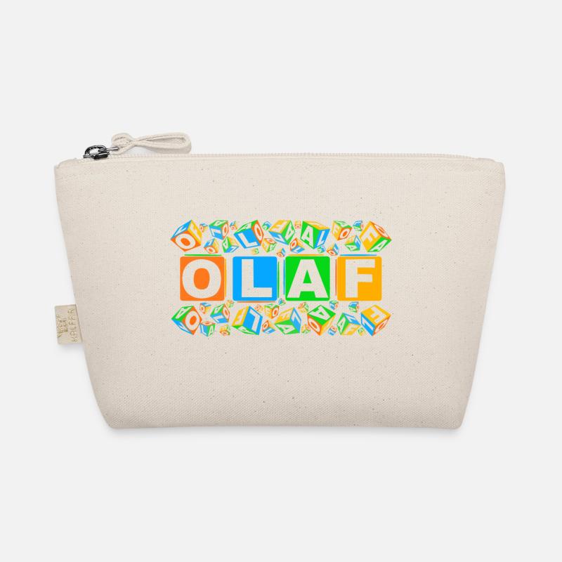 OLAF colourful cubes - Bio-Täschchen - Natur