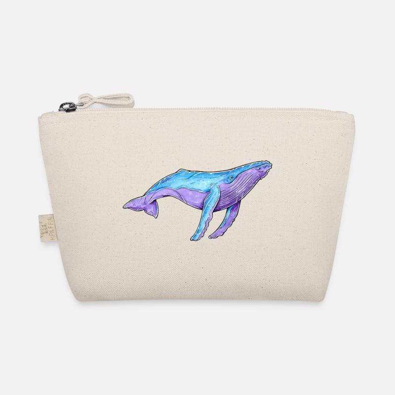 Baleine à bosse aquarelle Trousse biologique