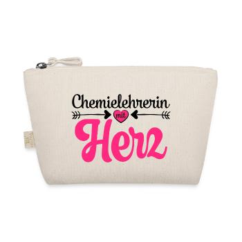 Chemielehrerin Abschiedsgeschenk zum Abschied - Bio-Täschchen - Natur - Vorne