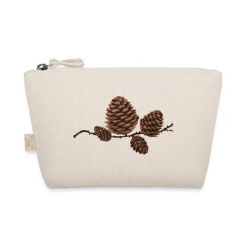 Beaux cônes de mélèze sur une branche - Trousse biologique - nature - Devant