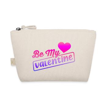Liebe mich Valentinstag Alles Gute zum Valentinstag Valentinstag - Bio-Täschchen - Natur - Vorne