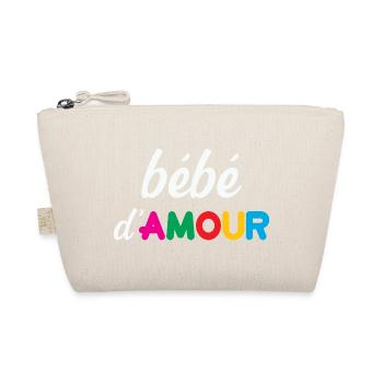 Liebe Baby - Bio-Täschchen - Natur - Vorne