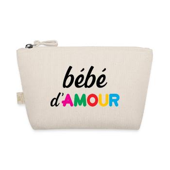 Liebe Baby - Bio-Täschchen - Natur - Vorne
