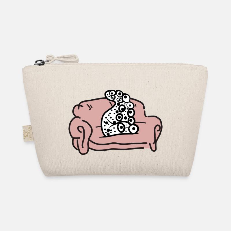 Couch Potato Funny Octopus Organic Pouch