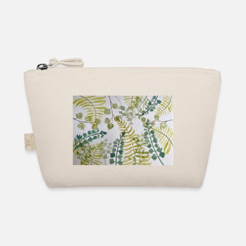 Foliage Pattern Organic Pouch