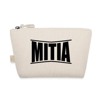 Idée cadeau t-shirt t-shirt Mitia - Trousse biologique - nature - Devant
