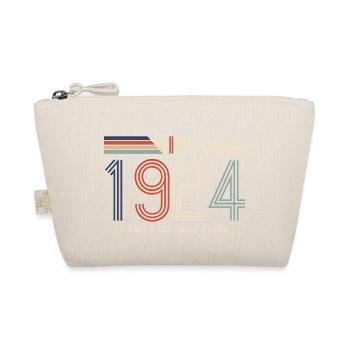 Vintage 1924 Anniversary Gift - Vintage 1924 - Organic Pouch - nature - Front