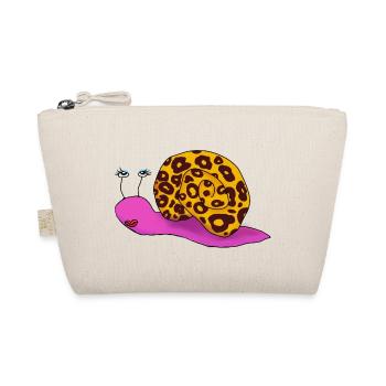 Fashion Schnecke - Bio-Täschchen - Natur - Vorne