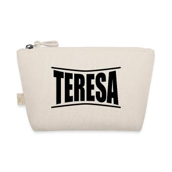 t-shirt Teresa t-shirt idée cadeau - Trousse biologique - nature - Devant