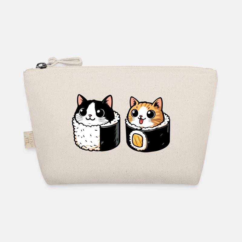 Neko Maki Mix: Die Sushi-Katze - Bio-Täschchen - Natur
