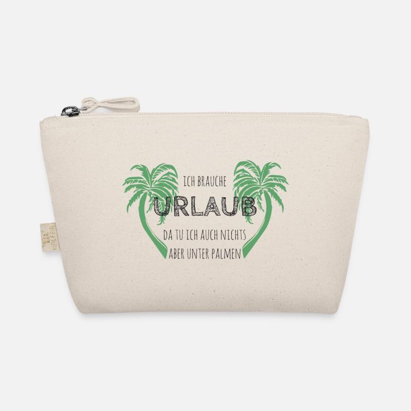 Ich brauche Urlaub Bio-Täschchen