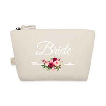 Bride Arrow Flower Bouquet - Organic Pouch - nature - Front