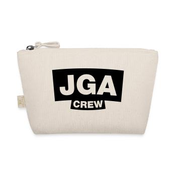 Bachelor Party Crew - Emblem - Organic Pouch - nature - Front