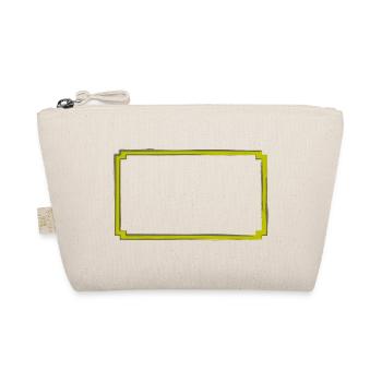 yellow-grey frame - Organic Pouch - nature - Front
