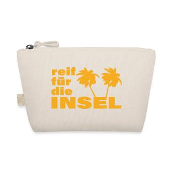 REIF FÜR DIE INSEL - Bio-Täschchen - Natur - Vorne