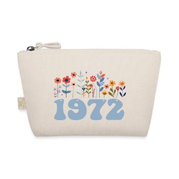 1972 Motif floral 1972 Floral thème fleurs 1972 - Trousse biologique - nature - Devant