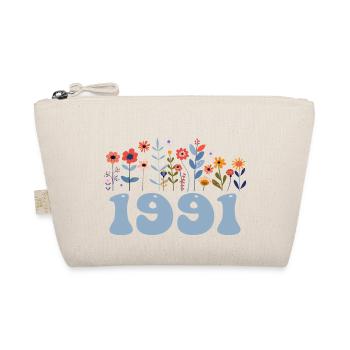 1991 Floral Pattern 1991 Floral Theme Floral 1991 - Organic Pouch - nature - Front
