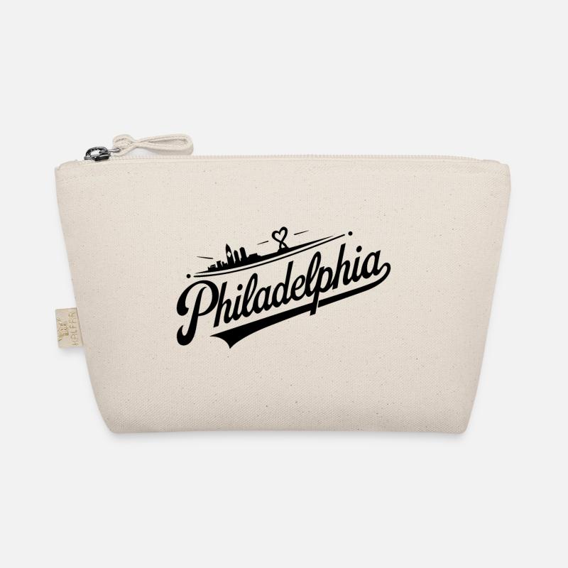 Pittsburgh Skyline and Bridge Script Logo in Bold Organic Pouch