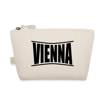 Idée cadeau t-shirt viennois t-shirt - Trousse biologique - nature - Devant
