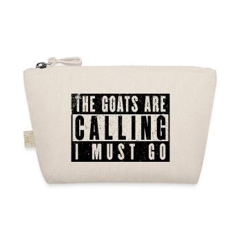 The goats are calling – time to go - Organic Pouch - nature - Front