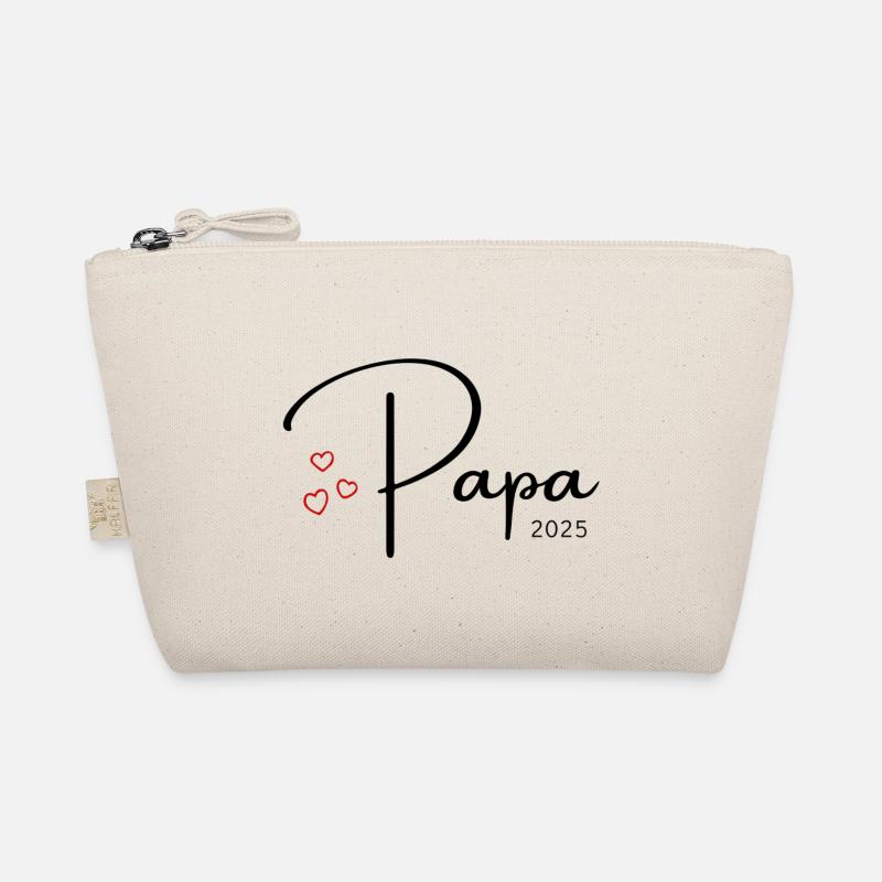 werdender Papa ich bin schwanger Geschenk Partner Bio-Täschchen