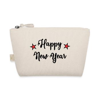 HAPPY NEW YEAR. NEW YEAR'S EVE. NEW YEAR - Organic Pouch - nature - Front