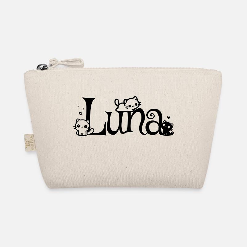 Luna Nom Prénom Chaton Nom Trousse biologique