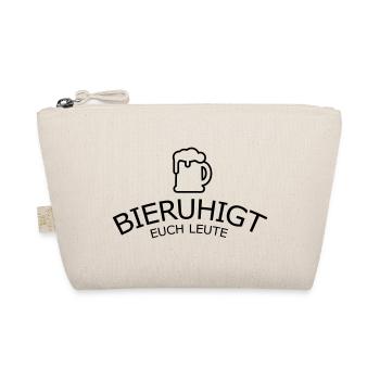Bieruhigt euch Leute - Bio-Täschchen - Natur - Vorne