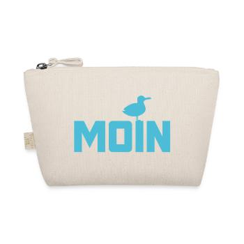 Moin Seagull Ahoy North Sea Baltic Sea Coast Holiday Beach - Organic Pouch - nature - Front