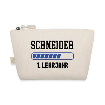Ausbildung Schneider 1. Lehrjahr Schneiderei Lehre - Bio-Täschchen - Natur - Vorne