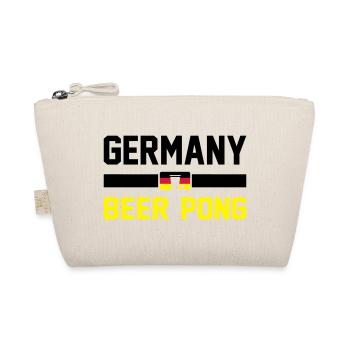Bier Pong Deutschland - Bio-Täschchen - Natur - Vorne