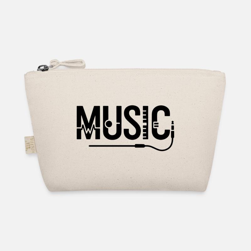 Music design with AUX cable Organic Pouch