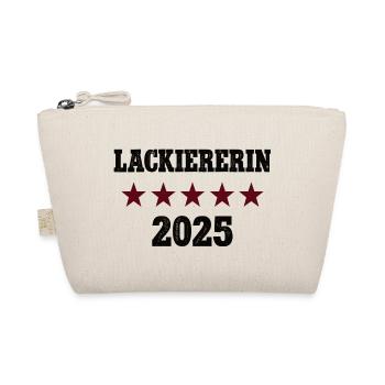 2025 Lackiererin Beruf Abschluß Lehre Bestanden - Bio-Täschchen - Natur - Vorne