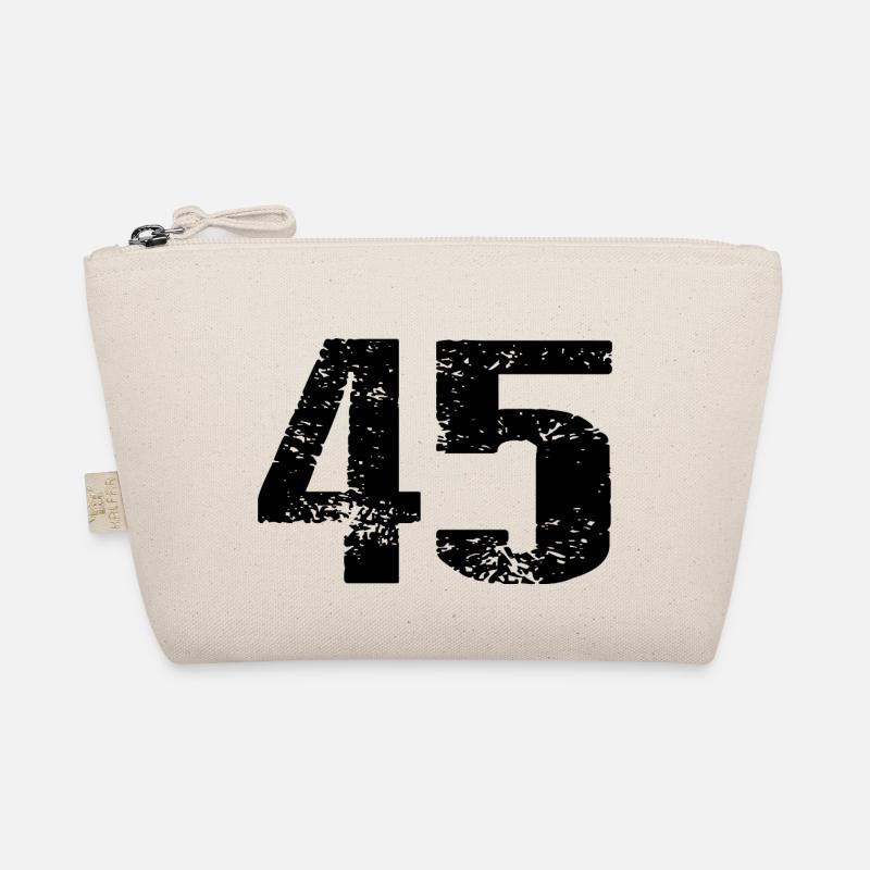 45 Number Leotard Organic Pouch