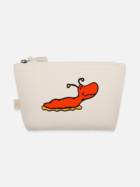 Slug snail without shell smiles - Organic Pouch - nature - Front