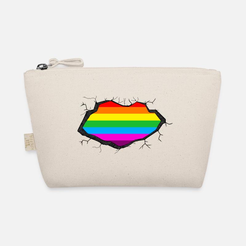 Regenbogen in Mir - Bio-Täschchen - Natur