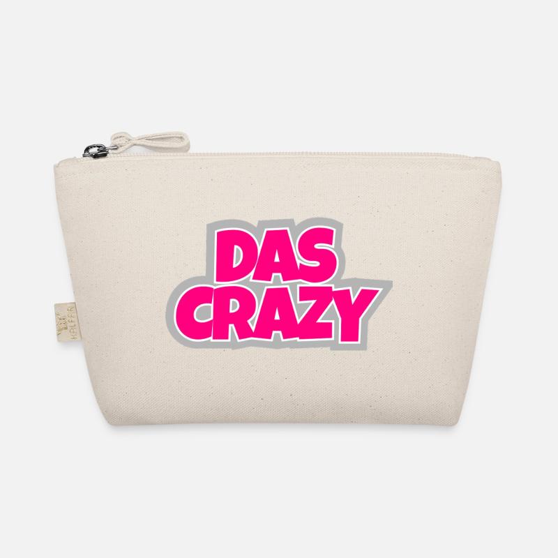Das Crazy - verrückt, auffällig und einfach witzig Bio-Täschchen