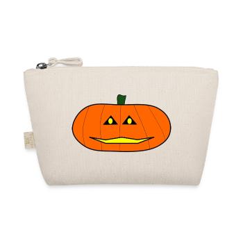 HALLOWEEN. PUMPKIN. HALLOWEEN PUMPKIN - Organic Pouch - nature - Front