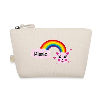 Piggie mimi by Helfspawn - Organic Pouch - nature - Front